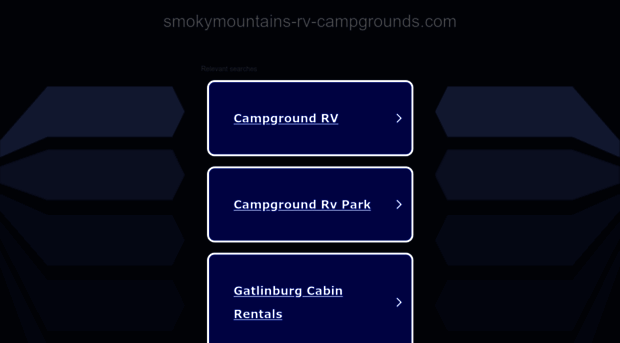 smokymountains-rv-campgrounds.com