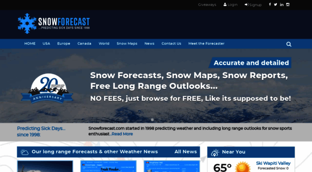 snowforecast.com