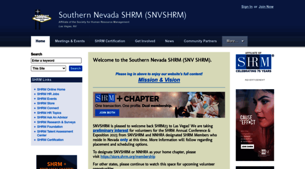 snv.shrm.org