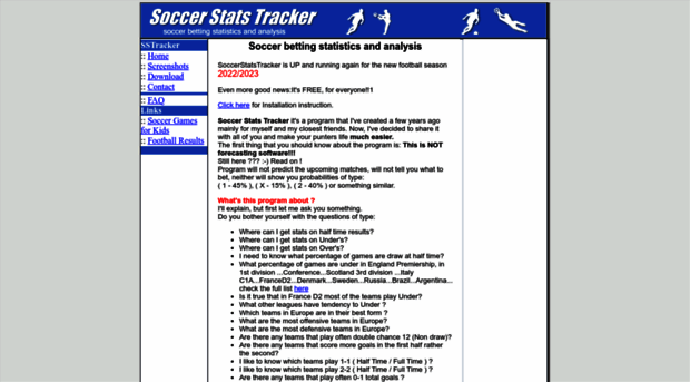 soccerstatstracker.com