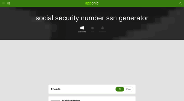 social-security-number-ssn-generator.apponic.com
