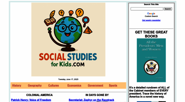 socialstudiesforkids.com