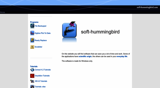 soft-hummingbird.com