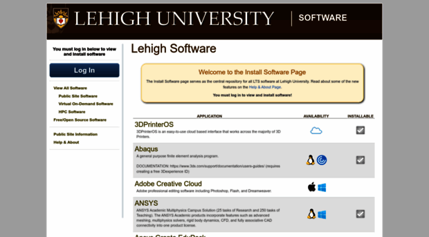 software.lehigh.edu