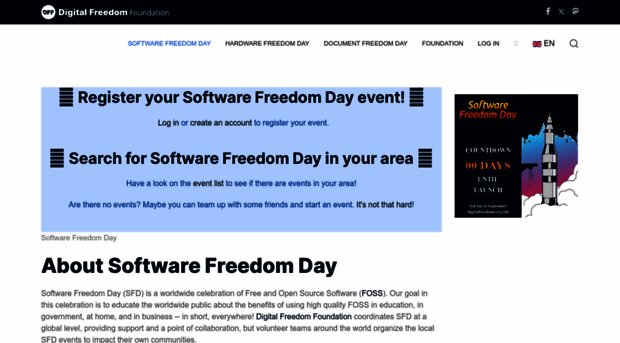 softwarefreedomday.org