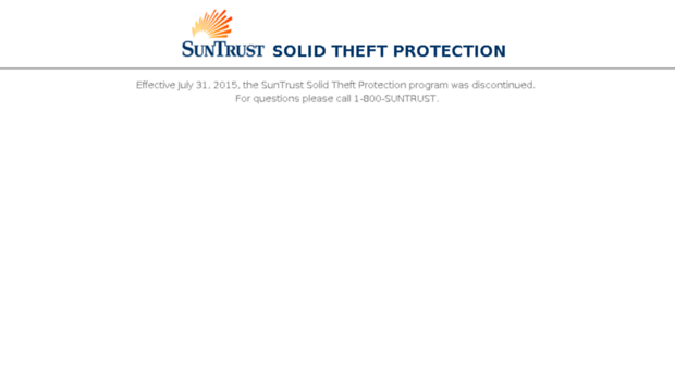 solidtheftprotection.suntrust.com