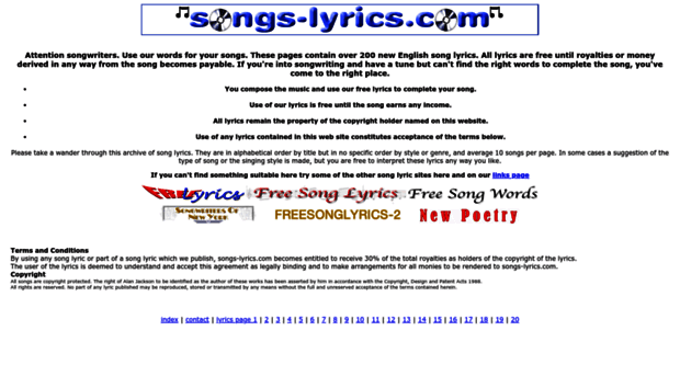 songs-lyrics.com