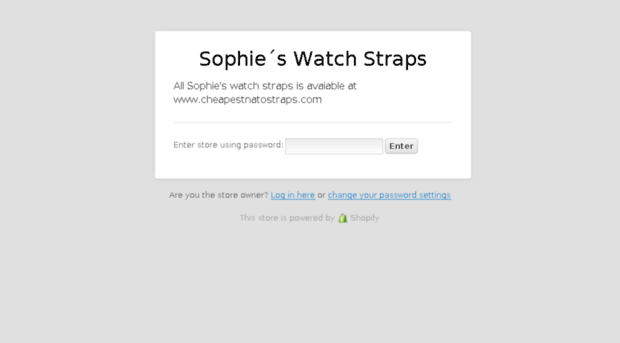 sophieswatchstraps.com