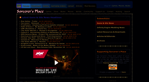sorcerers.net