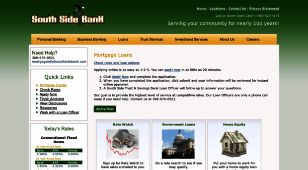 southsidebank.mortgagewebcenter.com