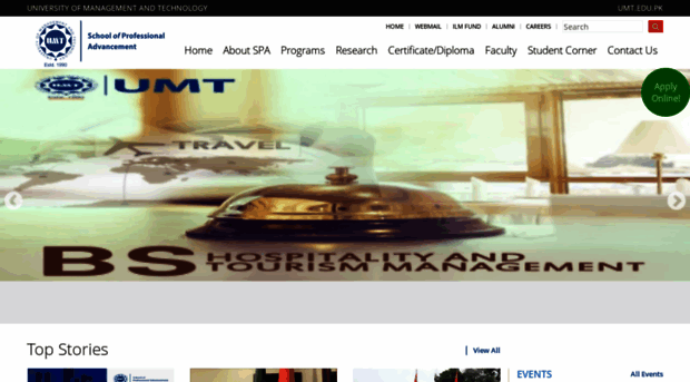 spa.umt.edu.pk
