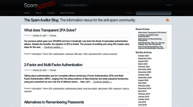 spamauditor.org