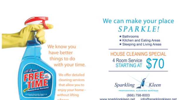 sparklingkleen.net
