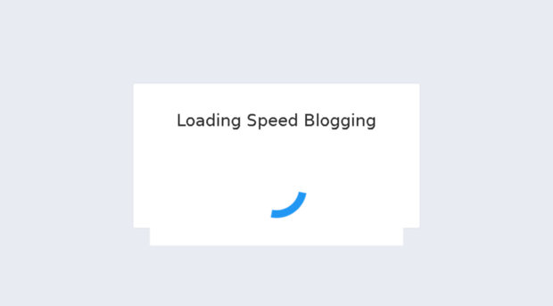 speedblogging.com