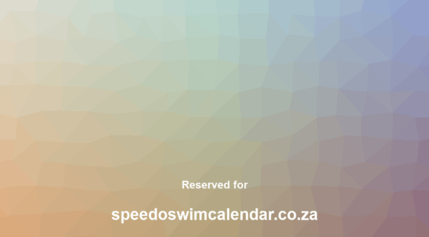 speedoswimcalendar.co.za