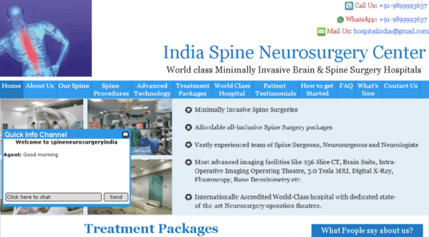 spineneurosurgeryindia.com