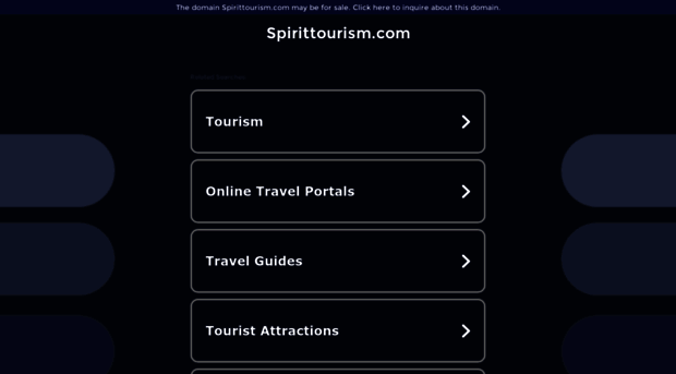 spirittourism.com