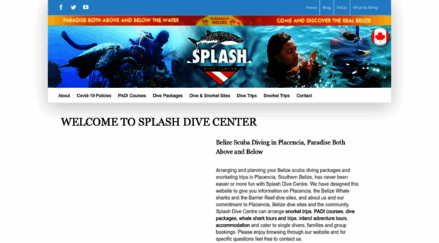splashbelize.com