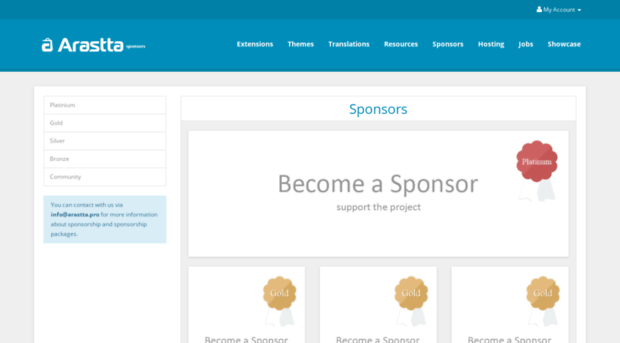 sponsors.arastta.pro