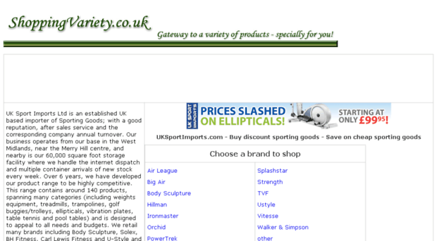 sporting-equipment.shoppingvariety.co.uk