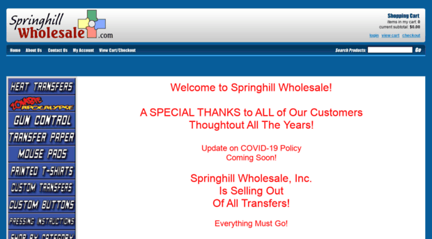 springhillwholesale.com