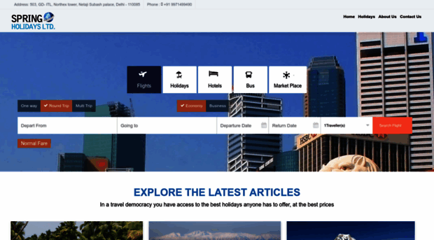 springholidaysltd.com