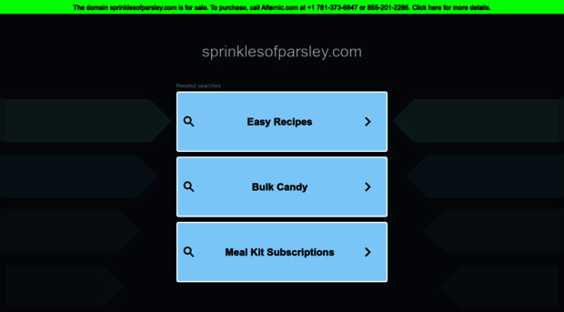 sprinklesofparsley.com