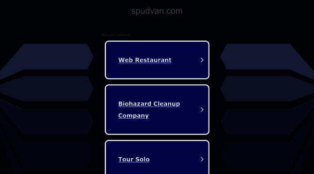 spudvan.com