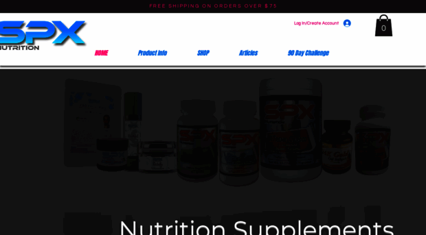 spxnutrition.com