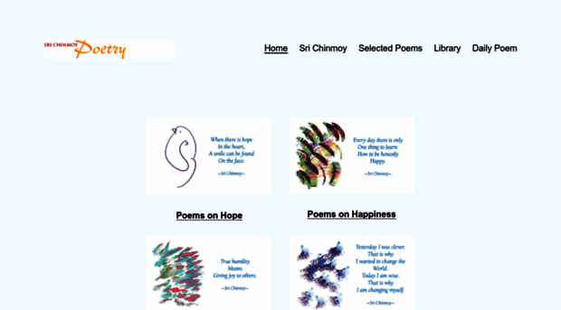 srichinmoypoetry.com