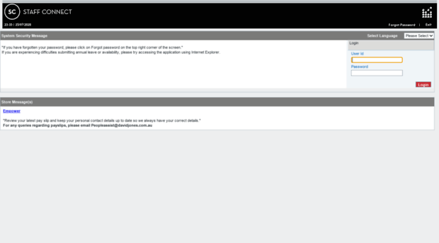 staffconnect.davidjones.com.au