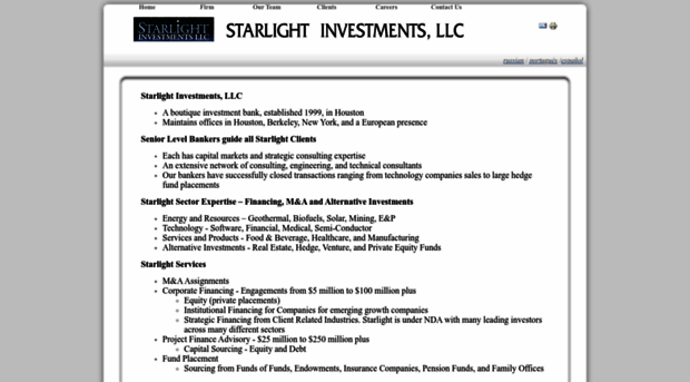 starlightinvestments.com