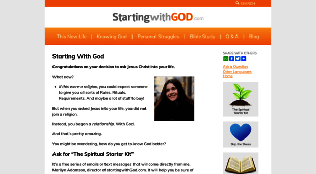 startingwithgod.com