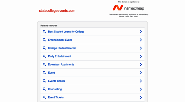 statecollegeevents.com