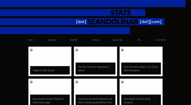 stats.seandolinar.com