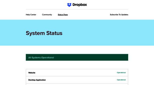 status.dropbox.com