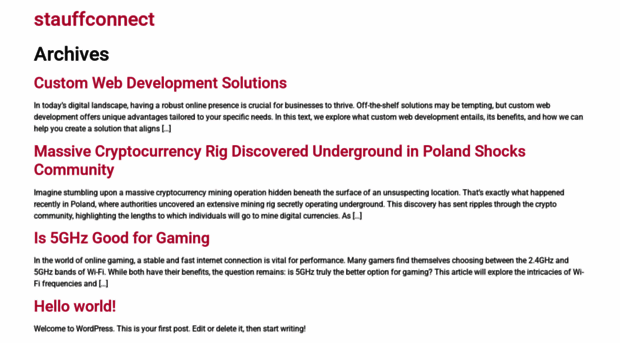 stauffconnect.com