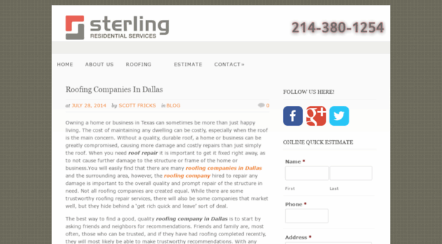 sterlingresidentialservices.com