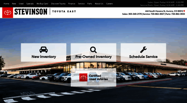 stevinson-toyotaeast.calls.net