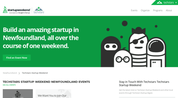 stjohns.startupweekend.org