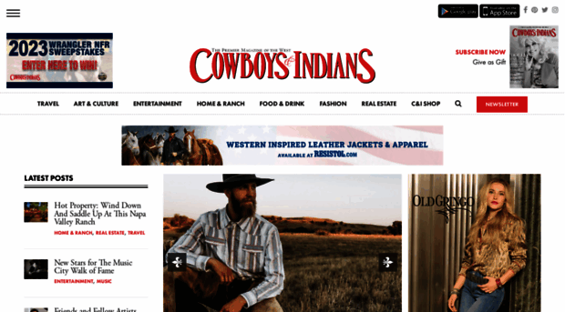 store.cowboysindians.com