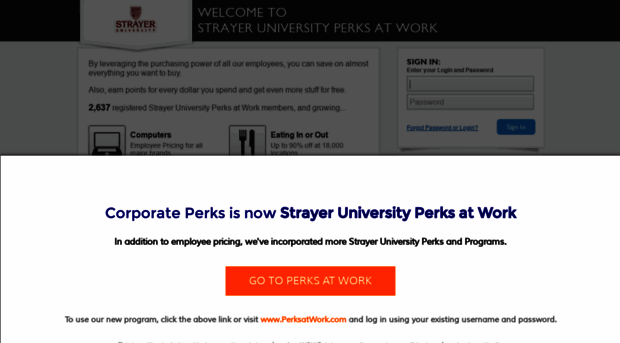 strayer.corporateperks.com