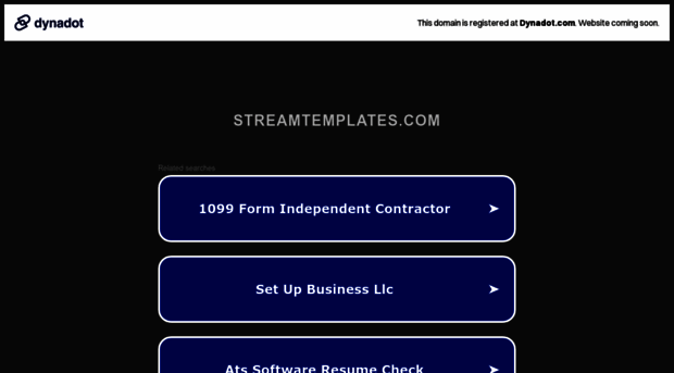 streamtemplates.com