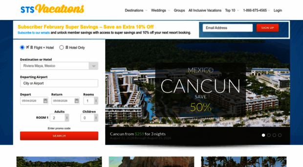 stsvacations.com