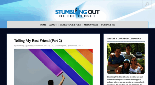 stumblingoutofthecloset.com