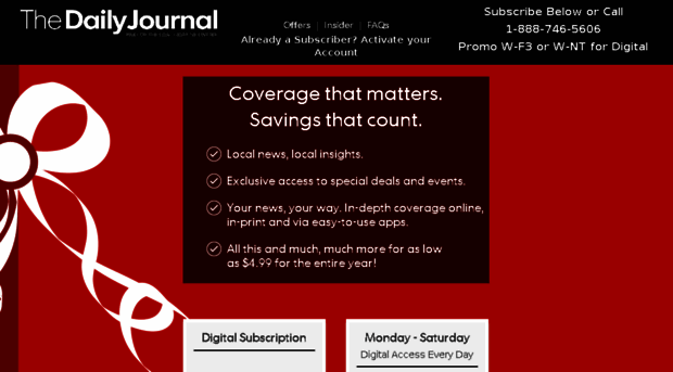 subscribe.thedailyjournal.com
