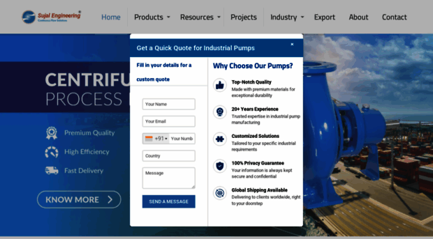 sujalpumps.com