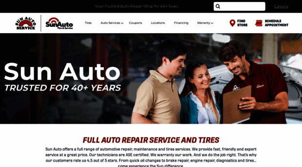 sunautoservice.com