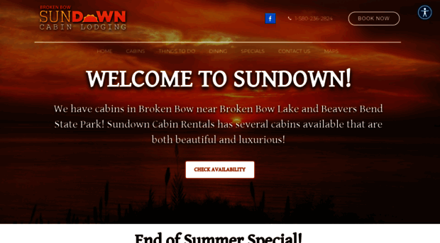 sundowncabinrentals.com