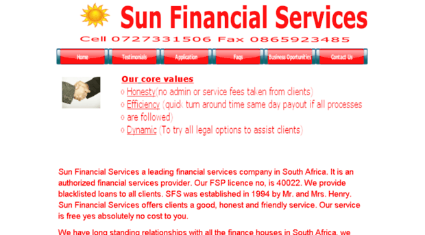 sunfinancialservices.co.za